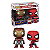Funko Pop! Marvel Homem Aranha / Spider Man Iron Man / Spider Man 2 Pack - Imagem 3