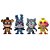 Funko Pop! Games Five Nights At Freddy's Twisted Freddy, Bonnie, Wolf, Chica 4 Pack Exclusivo Glow - Imagem 2