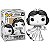 Funko Pop! Sketched / Desenho Feito A Mão Disney Branca de Neve Snow White 1526 - Imagem 1