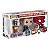 Funko Pop! Marvel Captain America Iron Man Hawkeye Spider Man 4 Pack - Imagem 1