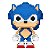 Funko Pop! Games 8-Bit Sonic The Hedgehog Sonic 34 Exclusivo - Imagem 2