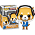 Funko Pop! Animation Aggretsuko With Headphones 97 - Imagem 1