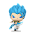 Funko Pop! Animation Dragon Ball SSGSS Gogeta 1866 Exclusivo - Imagem 2