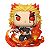 Funko Pop! Animation Demon Slayer Kyojuro Rengoku 1856 - Imagem 2