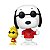Funko Pop! Television Peanuts Snoopy Joe Cool With Woodstock 1680 - Imagem 2
