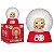 Funko Bitty Pop! Mattel Snow Globes Peaches n Cream Barbie - Imagem 1