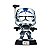 Funko Pop! Television Star Wars Clone Trooper Fives 768 - Imagem 2