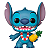 Funko Pop! Disney Lilo & Stitch Luau Stitch 1567 - Imagem 2