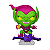 Funko Pop! Marvel Homem Aranha / Spider Man Green Goblin 1502 Exclusivo - Imagem 2