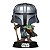 Funko Pop! Television Star Wars Mandalorian With Grogu 772 - Imagem 2