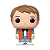 Funko Bitty Pop! Rides Filme De Volta Para o Futuro Marty McFly And Time Machine - Imagem 4