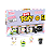 Funko Bitty Pop! Sanrio Hello Kitty Keroppi Hello Kitty Pochacco Chococat 4 Pack - Imagem 1