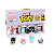 Funko Bitty Pop! Sanrio Hello Kitty My Melody Pochacco Badtz-Maru Hello Kitty 4 Pack - Imagem 1