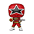 Funko Pop! Television Power Rangers Red Zeo Ranger 1714 - Imagem 2