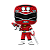 Funko Pop! Television Power Rangers Red Turbo Ranger 1713 - Imagem 2