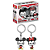 Funko Pop! Keychain Chaveiro Disney Mickey Mouse & Minnie Mouse 2 Pack - Imagem 3