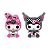 Funko Pop! Pocket Sanrio Hello Kitty My Melody & Kuromi 2 Pack Exclusivo - Imagem 2