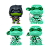 Funko Pop! Comics As Tartarugas Ninja Michelangelo Raphael Leonardo And Donatello  4 Pack Exclusivo - Imagem 2