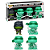 Funko Pop! Comics As Tartarugas Ninja Michelangelo Raphael Leonardo And Donatello  4 Pack Exclusivo - Imagem 3