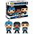 Funko Pop! Football NFL Carolina Panthers Greg Olsen, Cam Newton, Luke Kuechly 3 Pack - Imagem 3