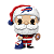 Funko Pop! Football NFL Bills Santa 282 Exclusivo - Imagem 2