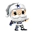 Funko Pop! Football NFL Cowboys Santa 265 Exclusivo - Imagem 2