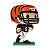 Funko Pop! Football NFL Cincinnati Bengals Joe Burrow 304 Exclusivo - Imagem 2