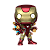 Funko Pop! Marvel Homem De Ferro / Iron Man 1555 Exclusivo Glow - Imagem 2