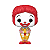 Funko Pop! Ad Icons MCDonalds Ronald McDonald 139 Exclusivo Chase - Imagem 2