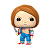 Funko Pop! Television Terror Chucky Buff Chucky 1722 - Imagem 2