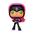 Funko Pop! Digital NFT Os Jovens Titãs Starfire As Starfire The Terrible 410 Exclusivo Glow 1900 Pcs - Imagem 2