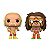 Funko Pop! WWE Hulk Hogan & Ultimate Warrior 2 Pack Exclusivo - Imagem 2