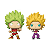 Funko Pop! Animation Dragon Ball SS Kale & SS Caulifla 2 Pack Exclusivo - Imagem 2