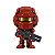 Funko Pop! Games Halo Spartan Warrior Red 04 - Imagem 2