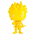 Funko Pop! Animation Naruto Shippuden Naruto Six Path 186 Exclusivo Glow - Imagem 2