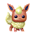 Funko Pop! Games Pokemon Flareon 629 Exclusivo Pearlescent - Imagem 2