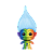 Funko Pop! Filme Trolls Blue Troll 06 Exclusivo - Imagem 2