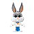 Funko Pop! Animation Warner Bros Bugs Bunny as Fred Jones 1239 Exclusivo Flocked - Imagem 2