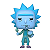 Funko Pop! Animation Rick And Morty Hologram Rick Clone 667 Exclusivo Glow - Imagem 2