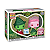 Funko Pop! Keychain Chaveiro Wicked Glinda & Elphaba 2 Pack Exclusivo - Imagem 1