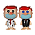 Funko Pop! Animation Os Flintstones Fred And Barney 2 Pack Exclusivo - Imagem 2