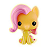 Funko Pop! Animation My Little Pony Fluttershy 02 Exclusivo Glow - Imagem 2
