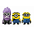 Funko Pop! Filme Minions Evil Minion Carl & Dave 3 Pack Exclusivo Glow - Imagem 2