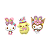 Funko Pocket Pop! Sanrio Hello Kitty And Friends Hello Kitty Kuromi And Pompompurin 3 Pack - Imagem 2