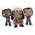 Funko Pop! Television The Walking Dead Michonne And Her Pets 3 Pack Exclusivo - Imagem 2
