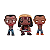Funko Pop! Television The Walking Dead Michonne And Her Pets 3 Pack Exclusivo - Imagem 2