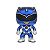 Funko Pop! Television Power Rangers Blue Ranger 363 Exclusivo Metallic - Imagem 2