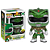 Funko Pop! Television Power Rangers Green Ranger 360 Exclusivo Metallic - Imagem 1