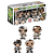 Funko Pop! Filme Ghostbusters / Os Caça Fantasmas Dr. Peter Venkman, Dr. Raymond Stantz, Dr. Egon Spengler and Winston Zeddemore Marshmallowed 4 Pack Exclusivo - Imagem 3