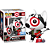 Funko Pop! Ad Icons Bullseye Dressed As Eddie Munson 262 Exclusivo - Imagem 1